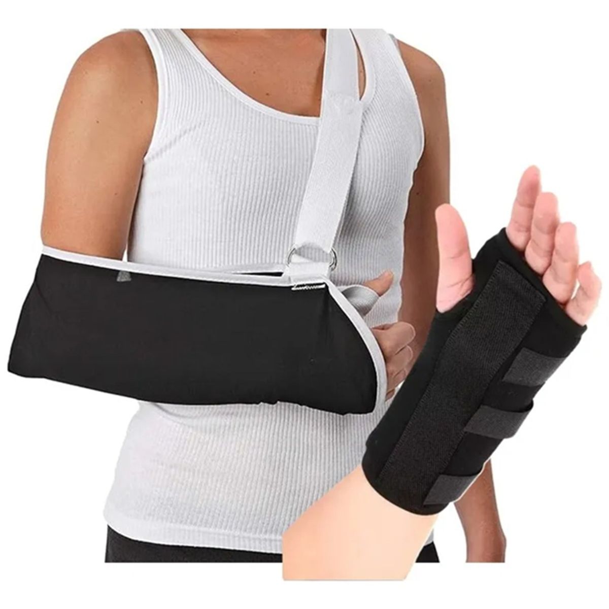 GENERICO - Cabestrillo Adulto Ferula Inmovilizador De Brazo Muñeca Mano