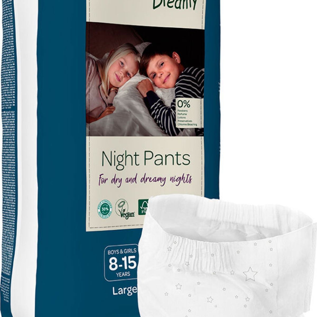 BAMBO NATURE - Pañal Bambo Dreamy 8-15 años 30-50kg Niños y Adolescentes