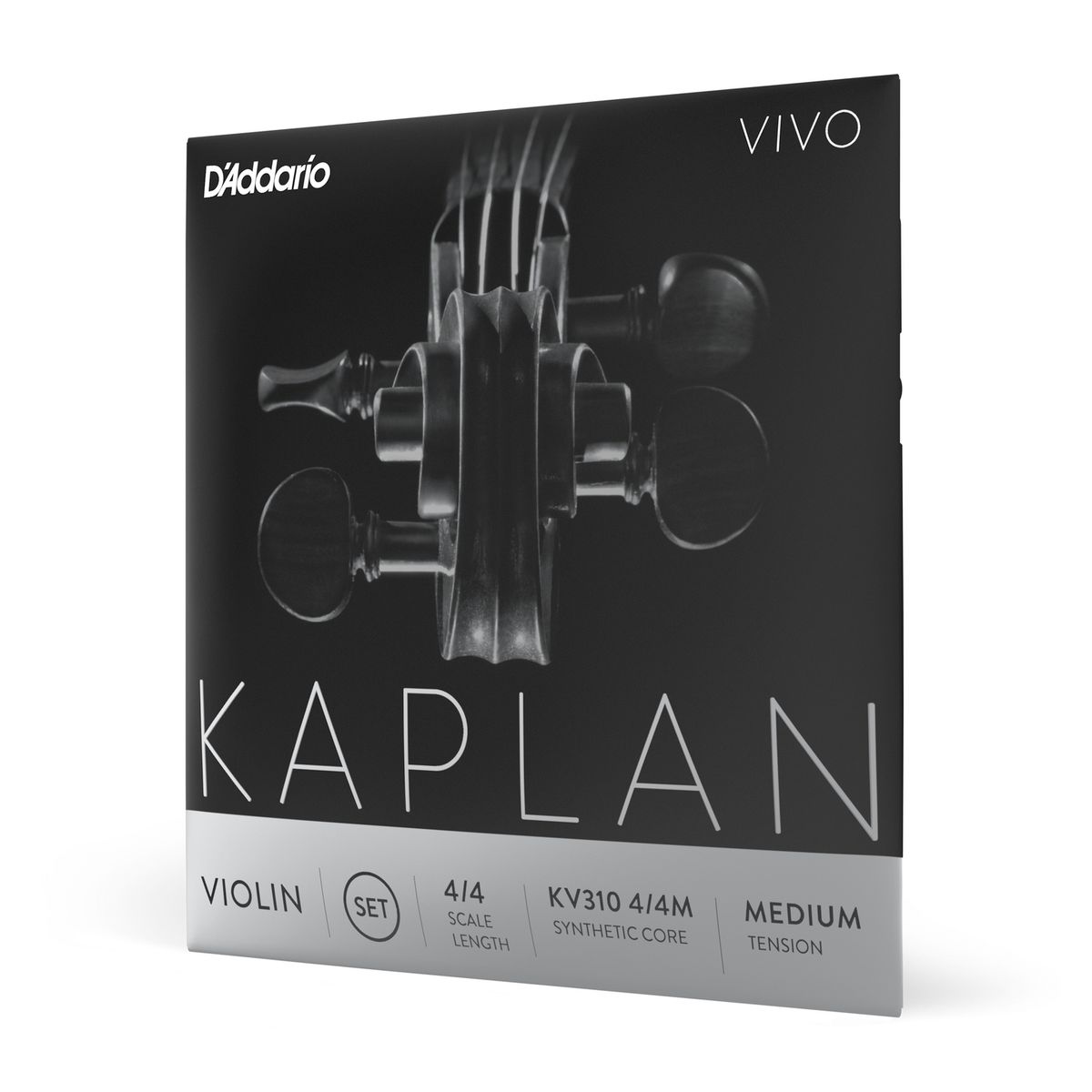 DADDARIO - Set Cuerdas Violín 4/4 Kaplan Vivo T.Med Kv310 4/4M Daddario