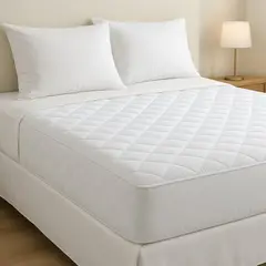 ANNGEBUT - Protector de Colchón Impermeable Liviano Incluye Funda de Almohada