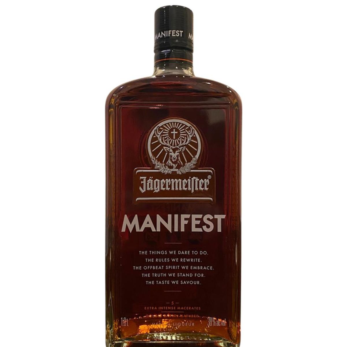 JAGERMEISTER - Licor Premium Jägermeister Manifest 1000cc