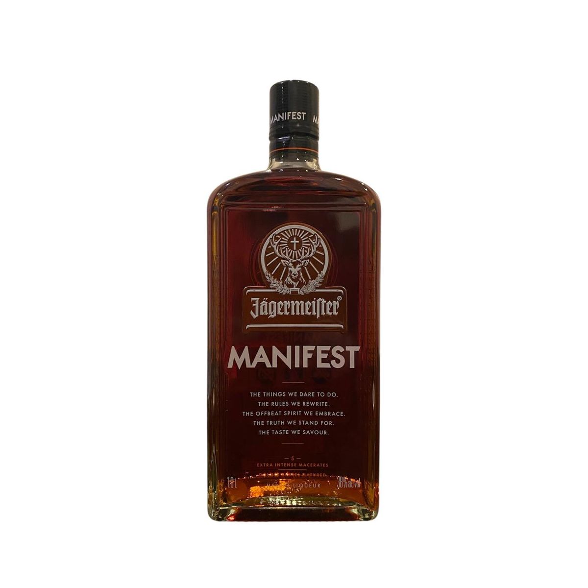 JAGERMEISTER - Licor Premium Jägermeister Manifest 1000cc
