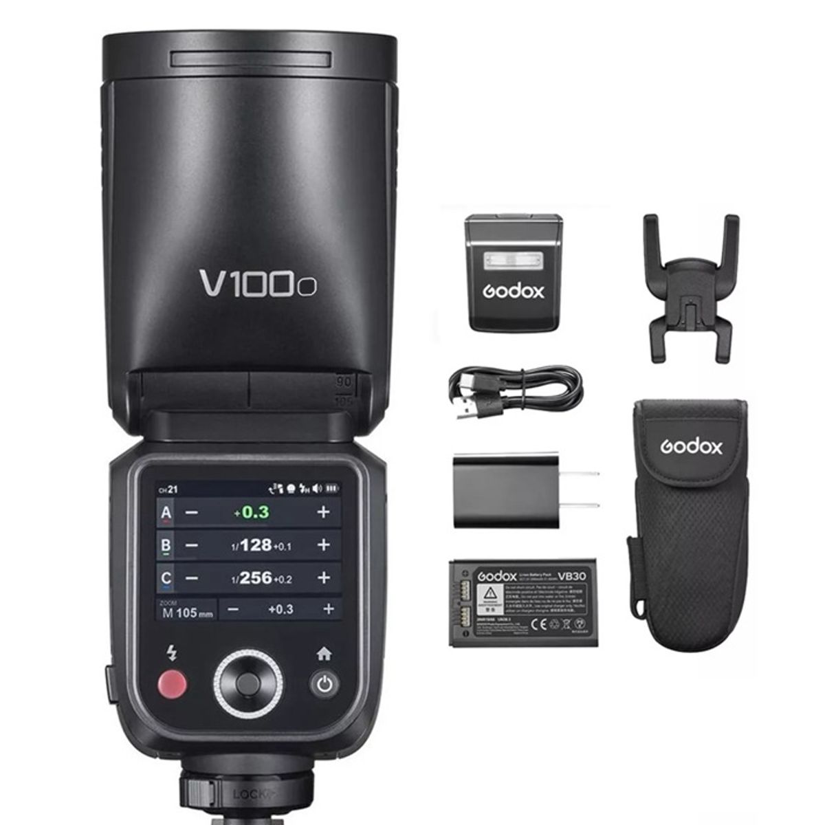 GODOX - FLASH GODOX V100 TOUCH PARA CANON TTL HSS