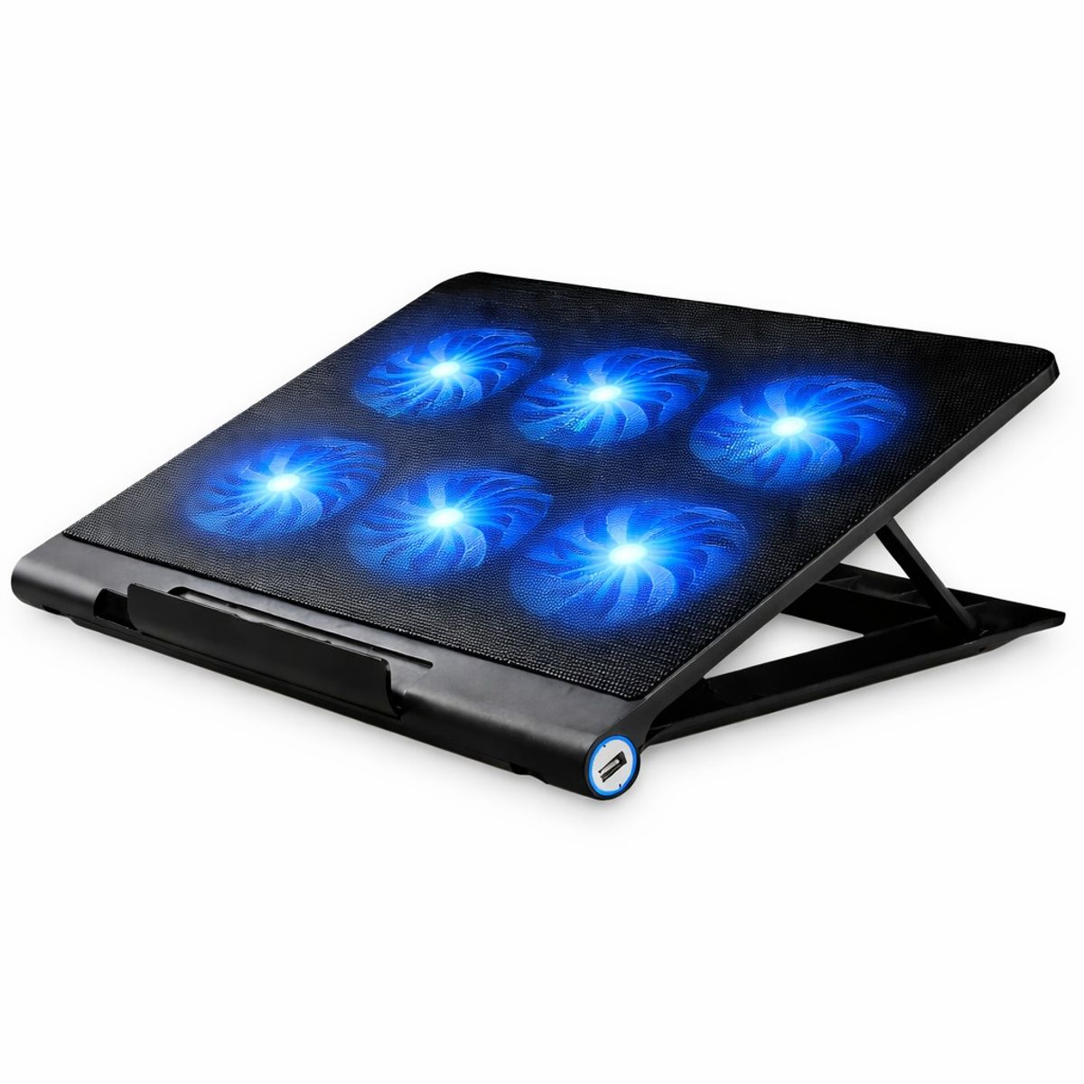 MLAB - Ventilador para Notebooks Gamer SIX FAN LED 1800 RPM 17 Max