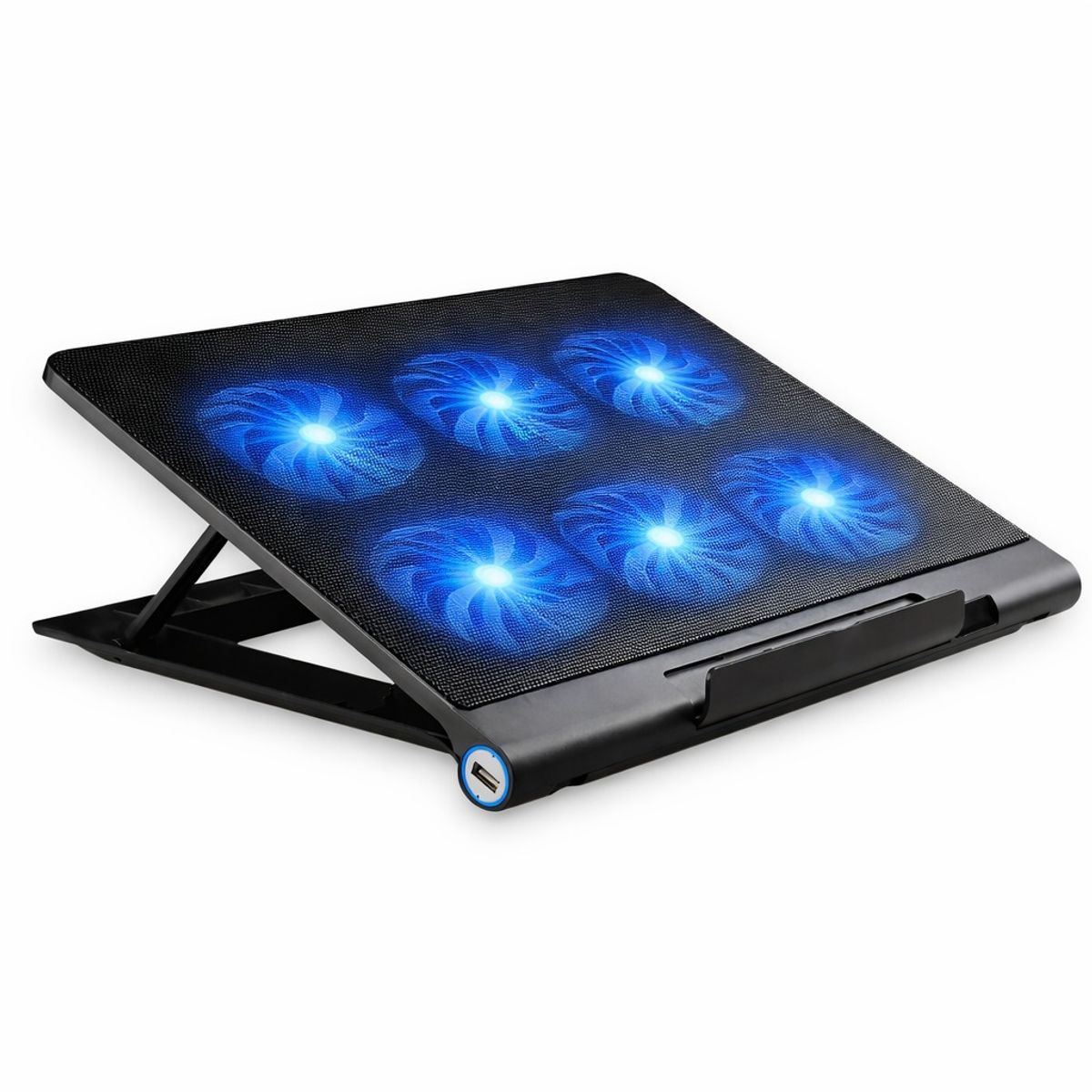 MLAB - Ventilador para Notebooks Gamer SIX FAN LED 1800 RPM 17 Max