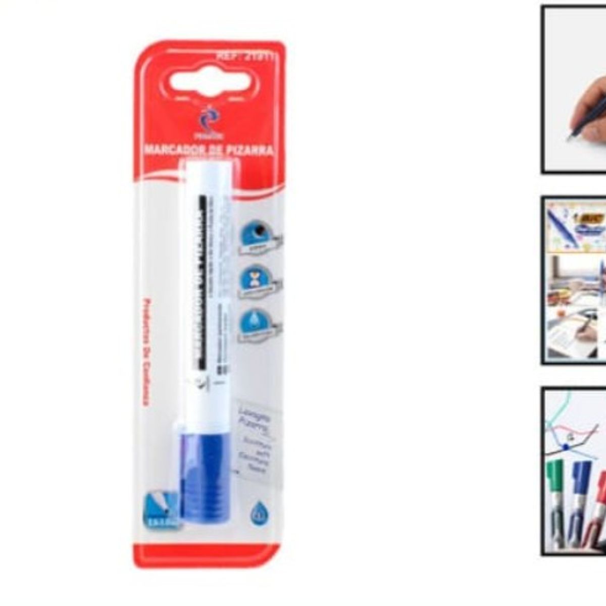 GENERICO - Marcador De Pizarra Set 3 Unidades