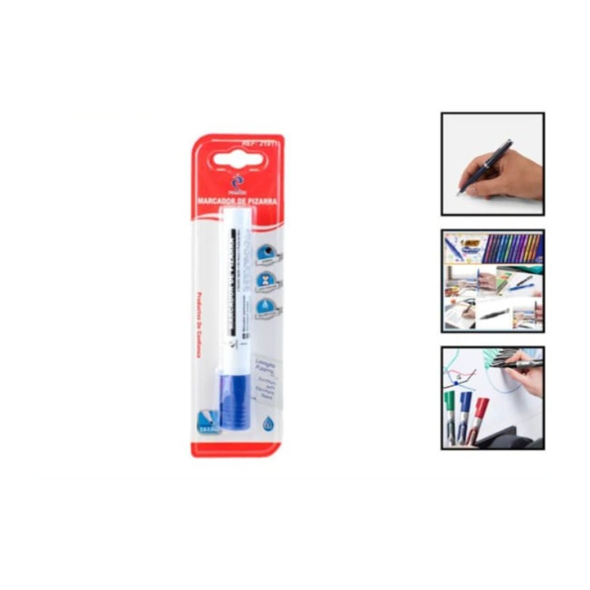GENERICO - Marcador De Pizarra Set 3 Unidades