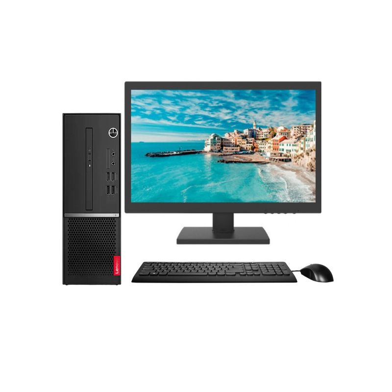 LENOVO - KIT MONITOR + PC Lenovo V50s-07iMB SFF i5-10ma 8GB 256GB SSD Reacondicionado Grado A