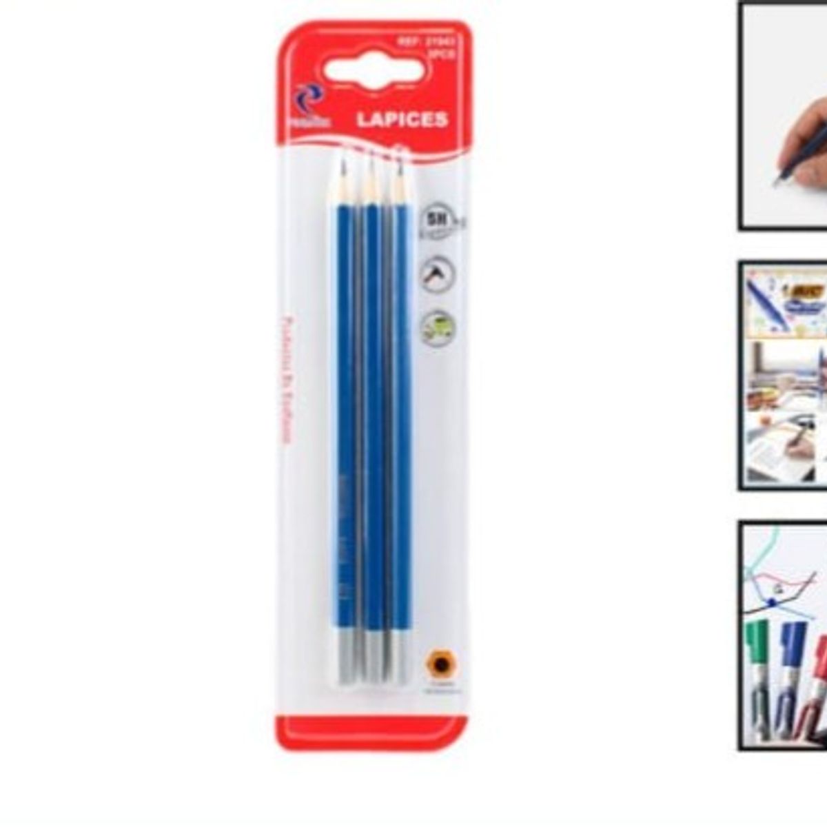 GENERICO - Lapices Set 9 Unidades Articulo De Papeleria