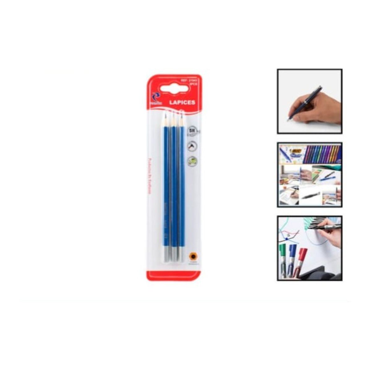GENERICO - Lapices Set 9 Unidades Articulo De Papeleria
