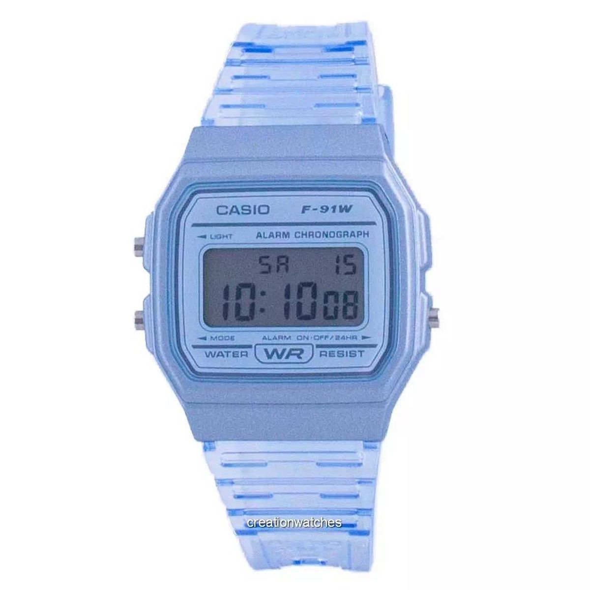 CASIO - RELOJ CASIO F91WS-2D UNISEx  DEPORTIVO