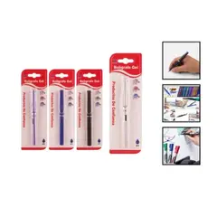 GENERICO - Set 4 Unidades De Boligrafos Gel Escolares