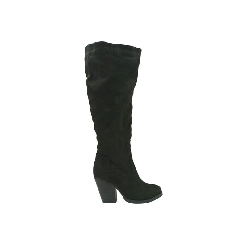 HERIEL - Bota Negra Taco Mujer