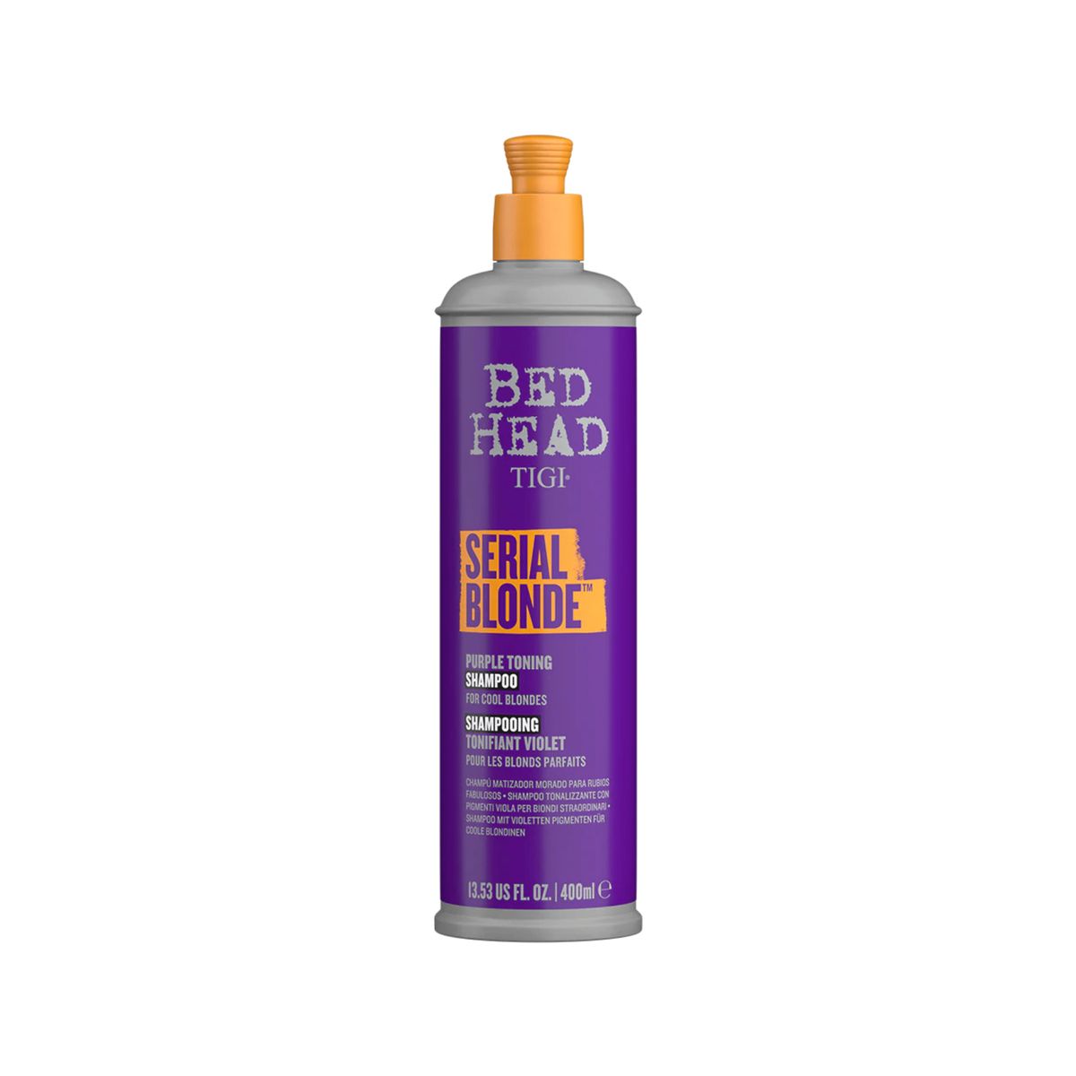 TIGI - Shampoo Matizador Morado Bed Head Serial Blonde 400 ml (para rubios)