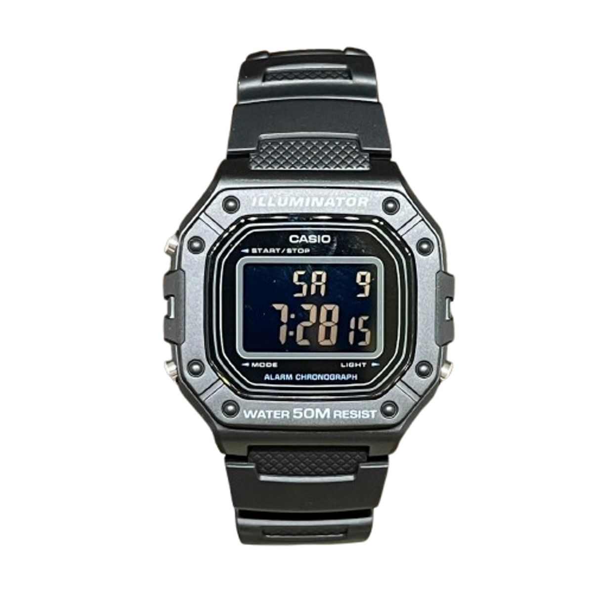 CASIO - RELOJ CASIO W218H-1B HOMBRE SPORT ILUMINATOR
