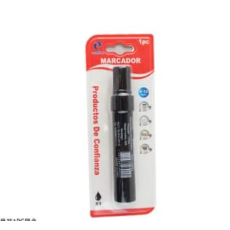 GENERICO - Lapiz Marcador Set 3 Unidades Negro