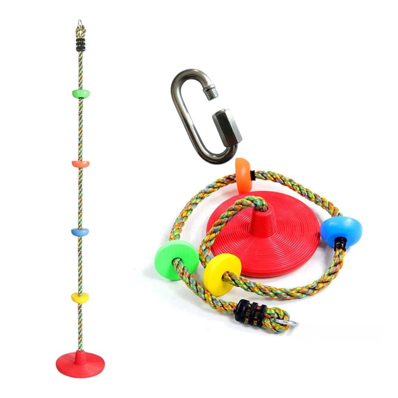 AUCKLAND OUTDOOR - Columpio Disco Mecedor Cuerda Escalada Trepar