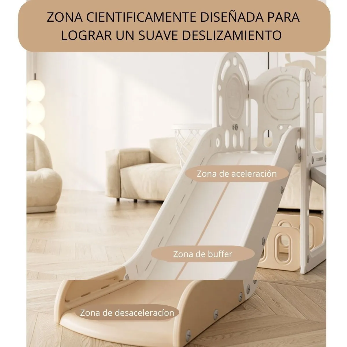 AUCKLAND OUTDOOR - Juego Resbalin Infantil + Escalada Tobogan Torre Rojo