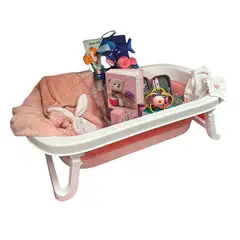 KIVARA - Set Regalo Bebe Recien Nacido Niña #3 en Caja 8 Piezas