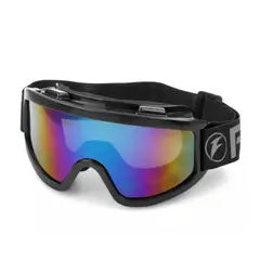 EKOL TACTICA MILITAR - Antiparras Nieve Negro Vidrio Tornasol UV Nieve Ski Snowboard