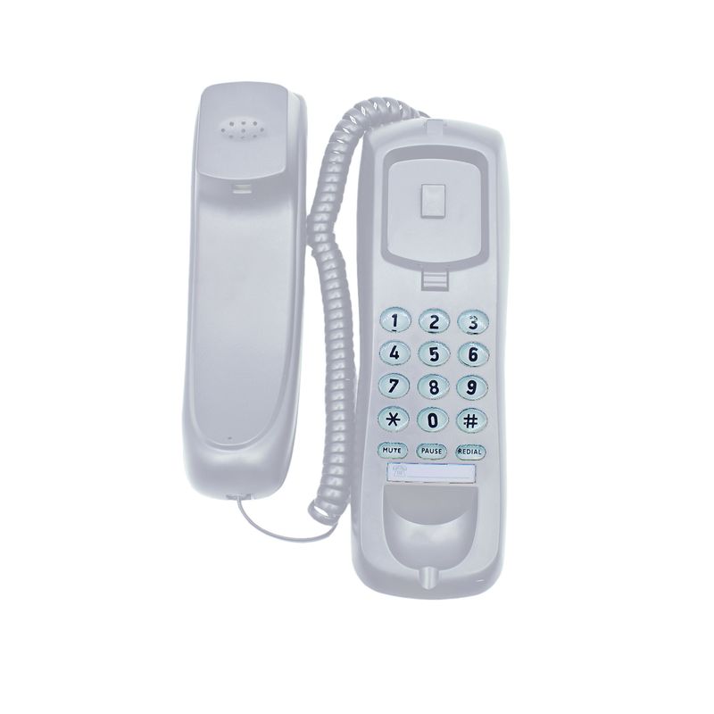 TECNOLAB - Teléfono Fijo Para Pared O Sobremesa Blanco - Ps