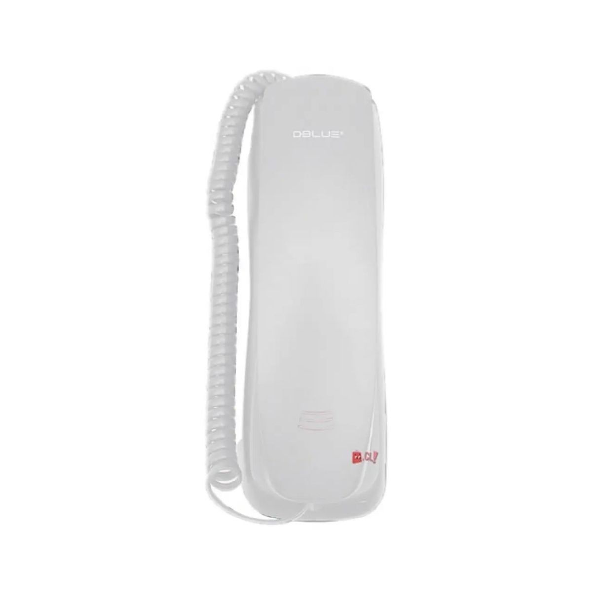 DBLUE - Teléfono Fijo Para Sobremesa O Pared Blanco - Ps