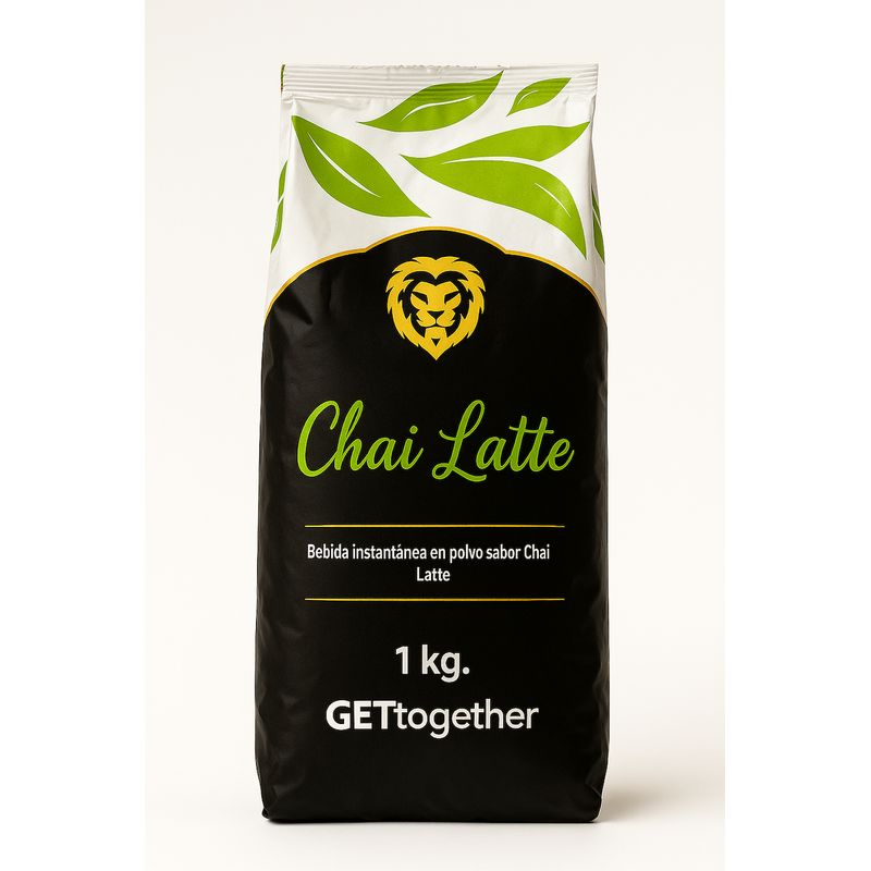 MARLEY COFFEE - Chai Latte GET Together by Marley Coffee – Café Instantáneo en Polvo 1 kg - Mezcla Cremosa con Especias Chai