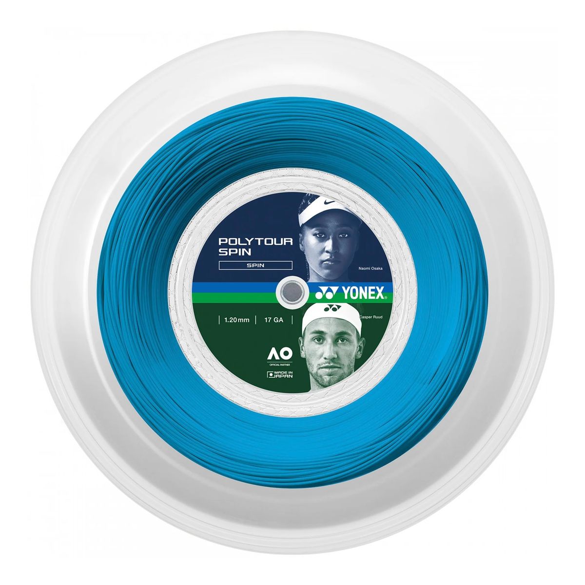 YONEX - Rollo de Cuerda Yonex Poly Tour Spin 1.20 - 200m