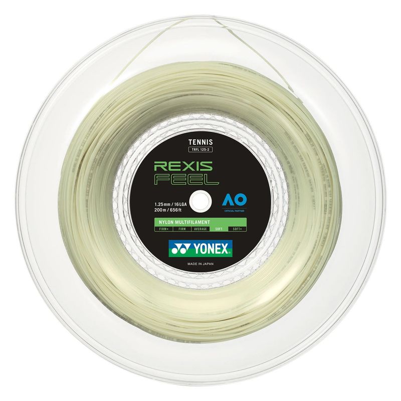 YONEX - Rollo de Cuerda Yonex Rexis Feel 1.25 - 200m