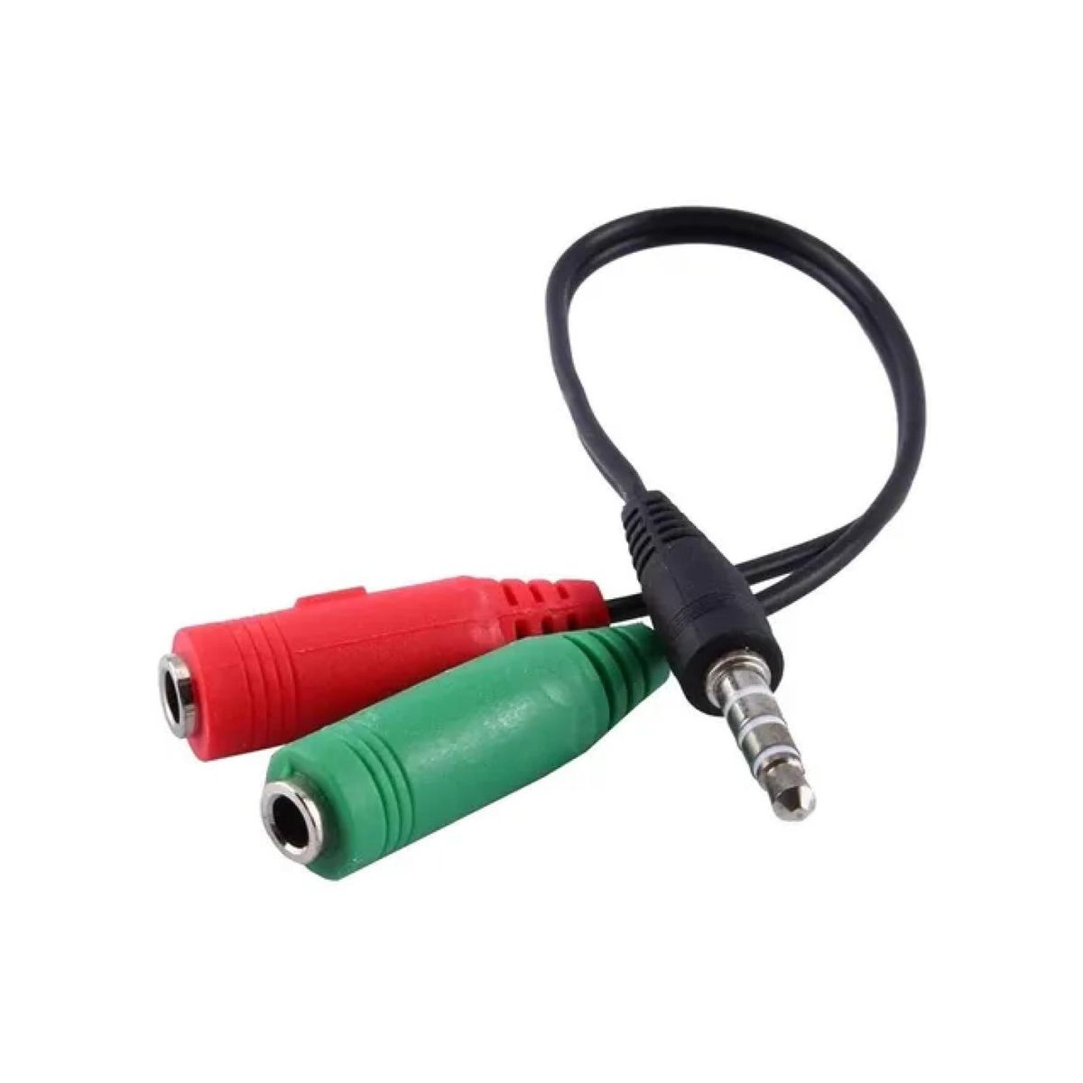 PHILCO - Adaptador De Audio 2 Jack Hembra A Jack 3.5 Macho Philco