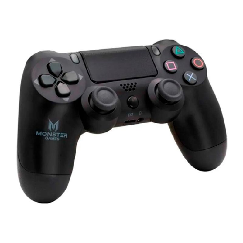 MONSTER - Joystick Mando Bluetooth Recargables PS4 Negro 5065 Monster