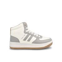 Zapatilla Mujer Tam Gris-Blanco