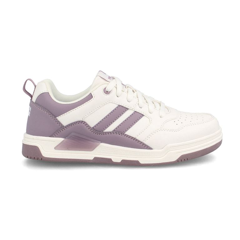 Zapatilla Mujer Court 86 Blanco/Morado