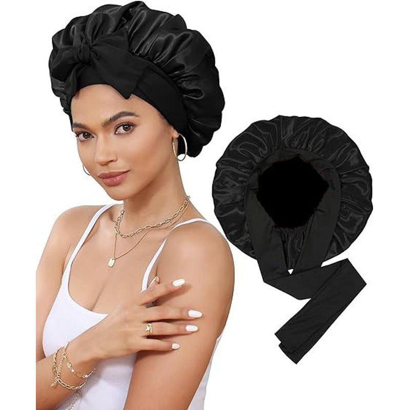 BLWOENS - Gorra de dormir Mujers - Negro