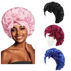 TIOZONEY - 4psc Gorros de Satén para Dormir