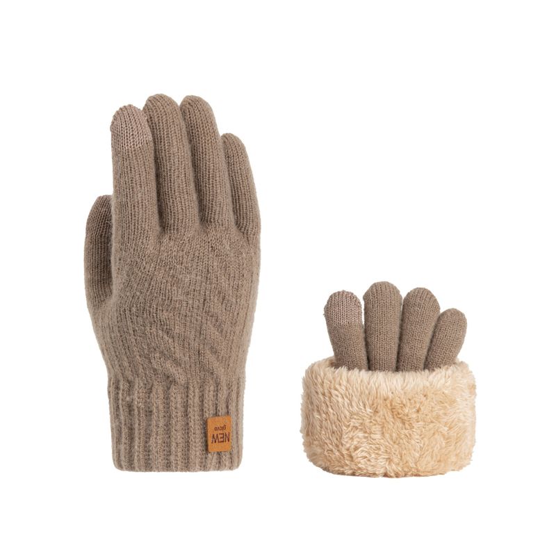 BLWOENS - Guantes Mujer - Café