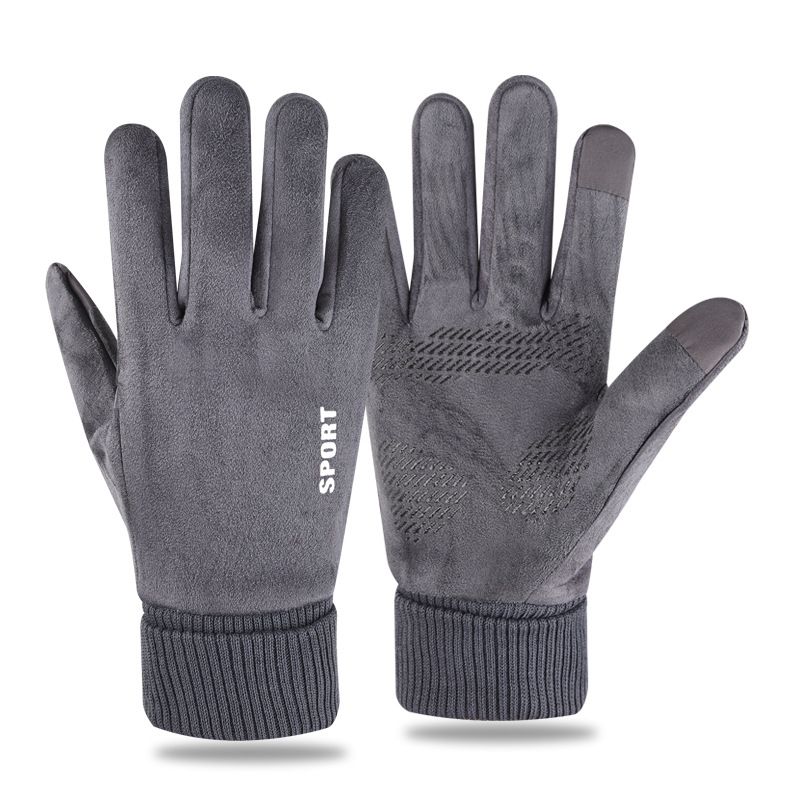 BLWOENS - Guantes Mujer - Gris