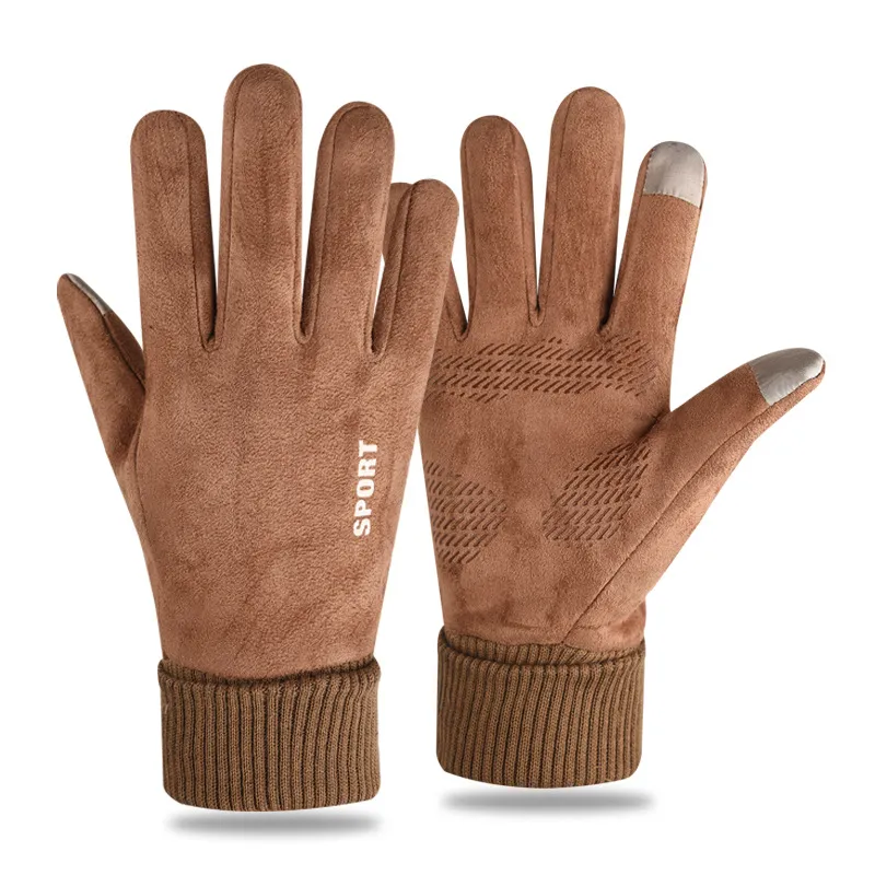 BLWOENS - Guantes Mujer - Café