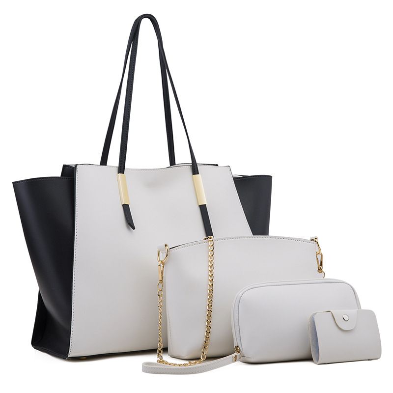 BLWOENS - Cartera de mujer -4 piezas - Blanco