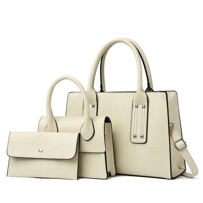 BLWOENS - Cartera de mujer -3 piezas - Blanco