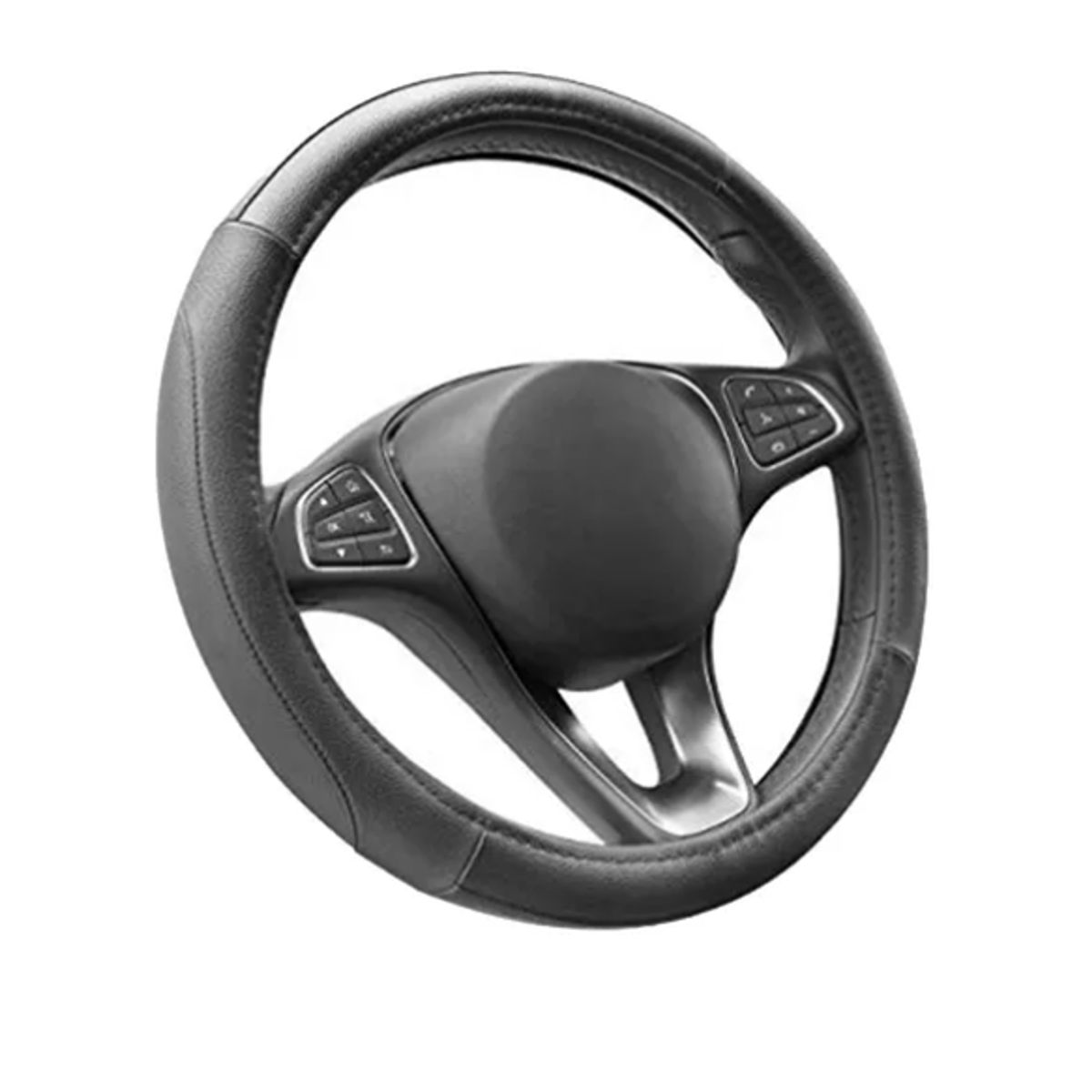 MATSUMOTO - Cubre Volante De Cuero M Matsumoto Black Para Vehículos