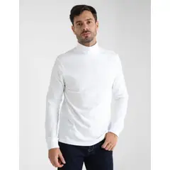 XPRESS RECHARGE - Camiseta lisa Cuello tortuga beatle Para Hombre