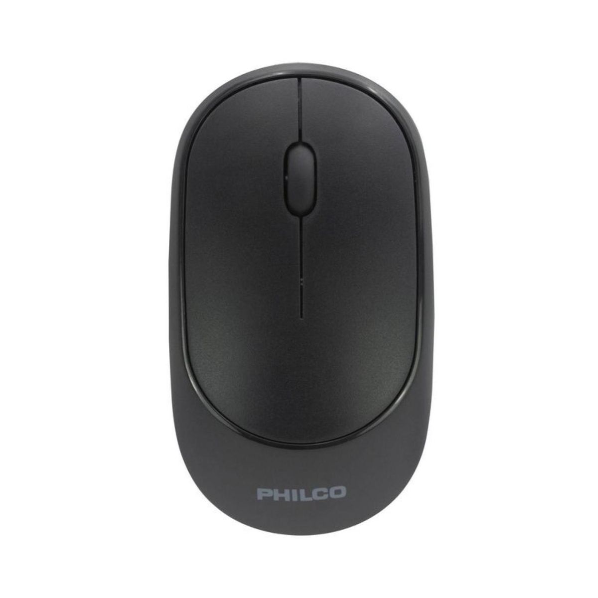 PHILCO - Mouse Inalambrico USB Silencioso 3 Botones Negro Philco Pro
