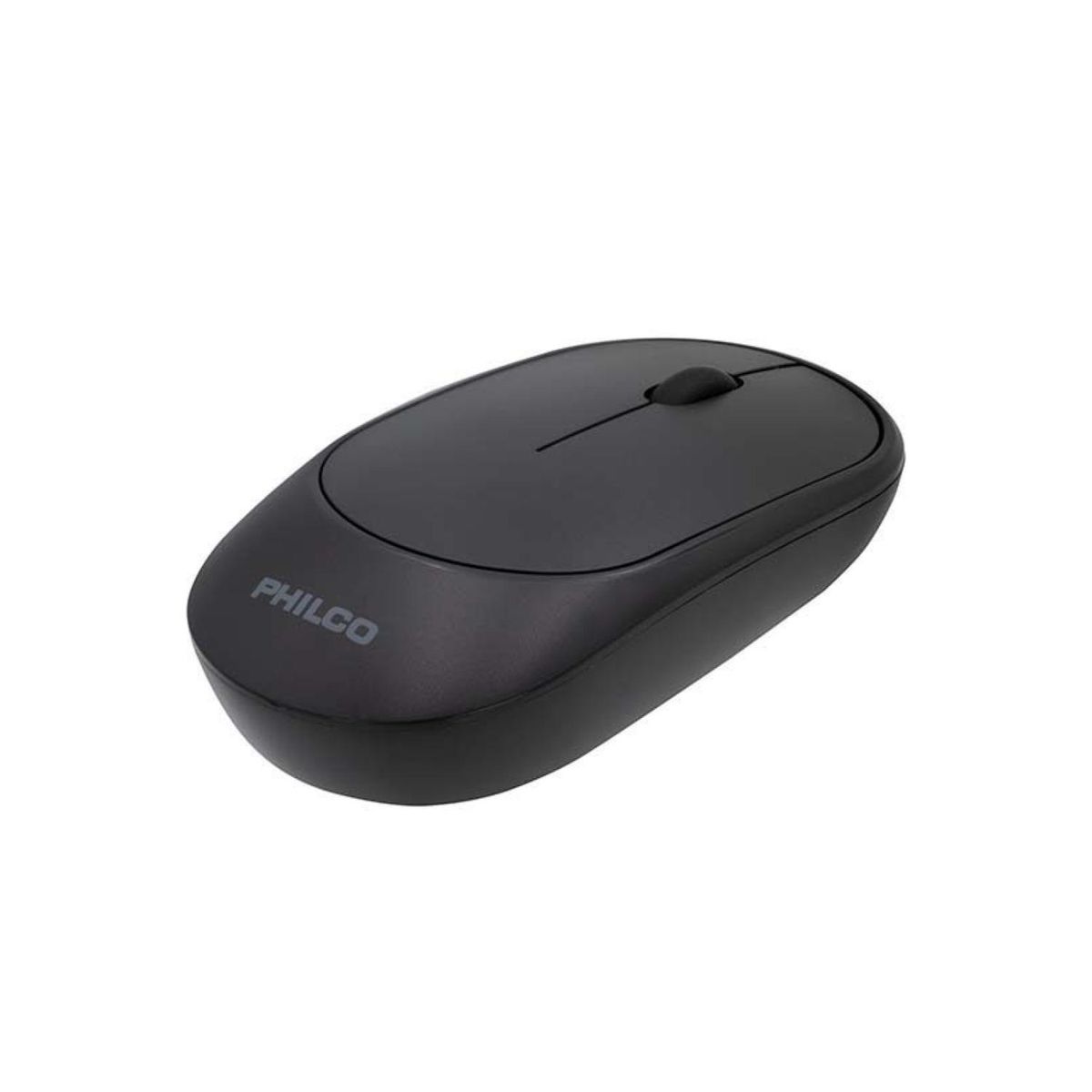 PHILCO - Mouse Inalambrico USB Silencioso 3 Botones Negro Philco Pro