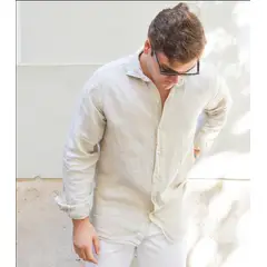 XPRESS RECHARGE - Camisa lino de alta calidad
