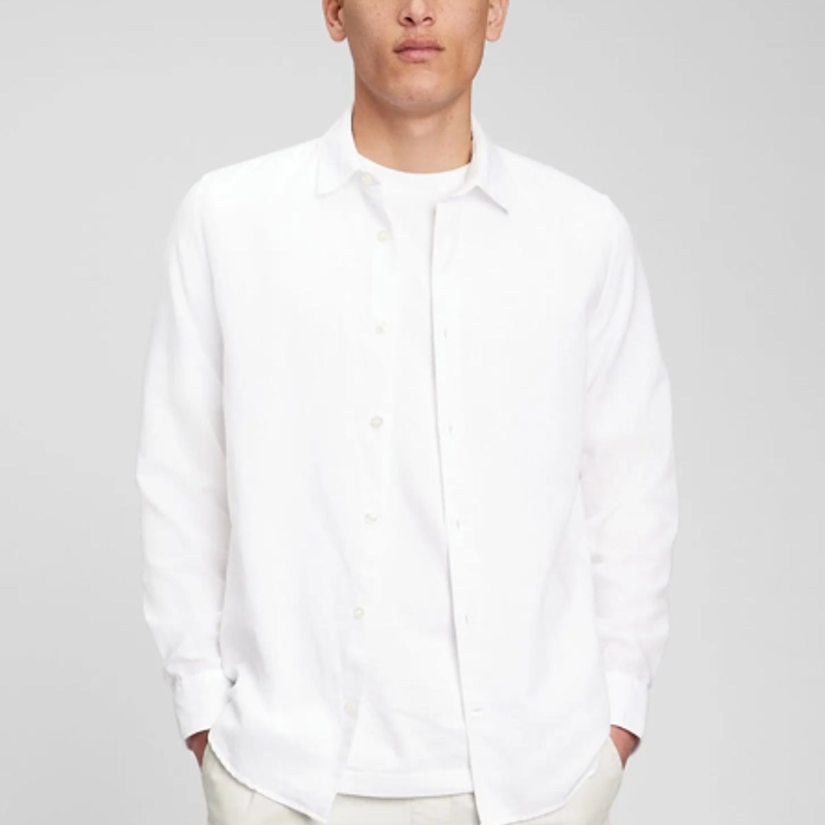 XPRESS RECHARGE - Camisa lino de alta calidad