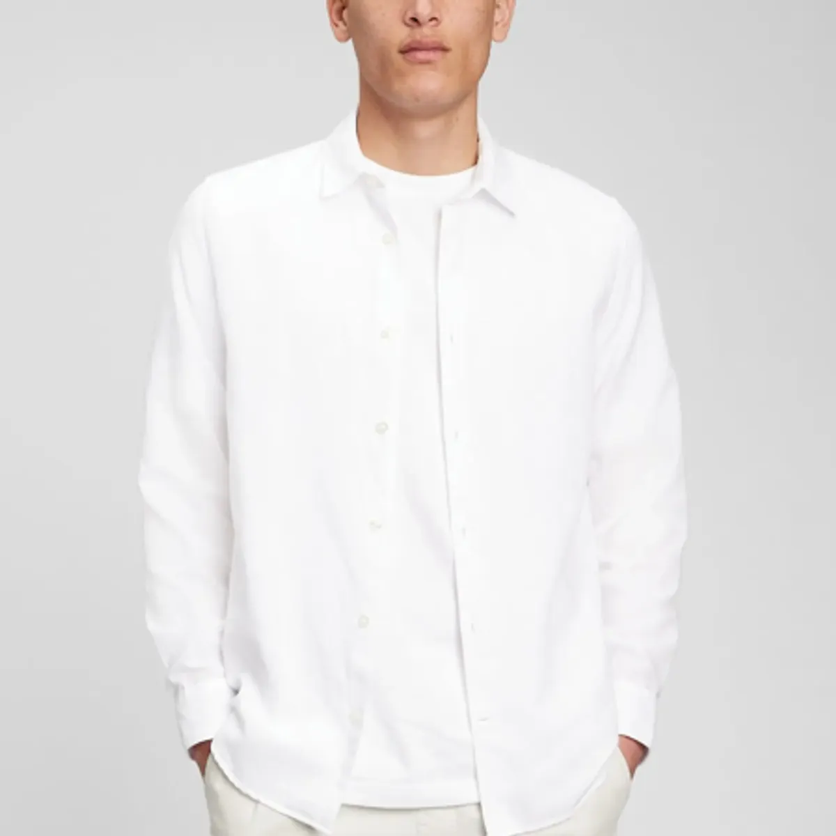 XPRESS RECHARGE - Camisa lino de alta calidad