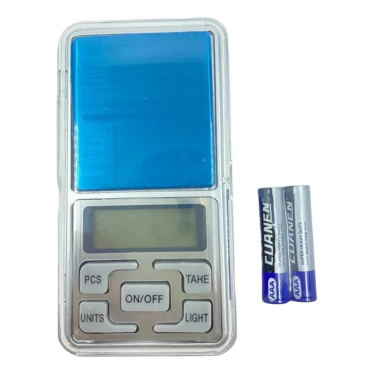 GENERICO - Mini Balanza Digital Portatil Plateada Gms