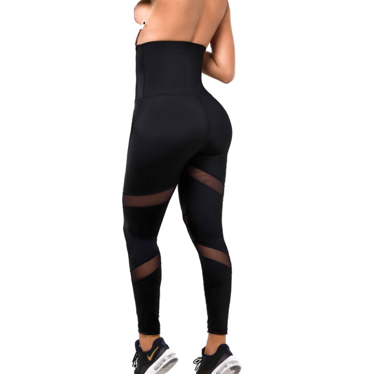 CINTURA SONADA - Leggins Deportivo Pretina Alta Termica Colombiano