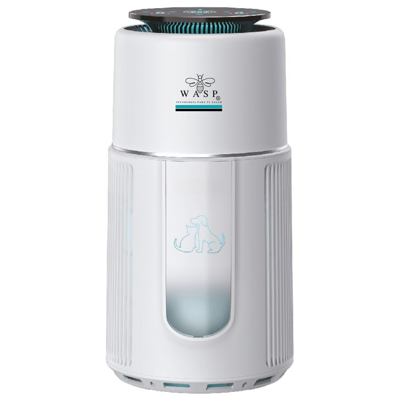 WASP - Purificador De Aire Wasp Family & Pet Hepa + Luz UV 90m2 Inteligente